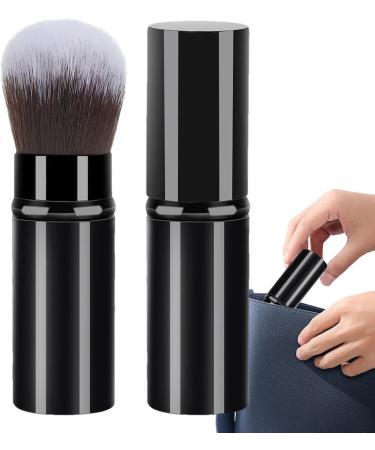 Foundation Makeup Brush Telescopic Makeup Brush Versatile Telescopic Cosmetic Brushes - Portable Powder Brushes Soft Face Makeup Brush Po Black - Buy Online on SooperMarket.com