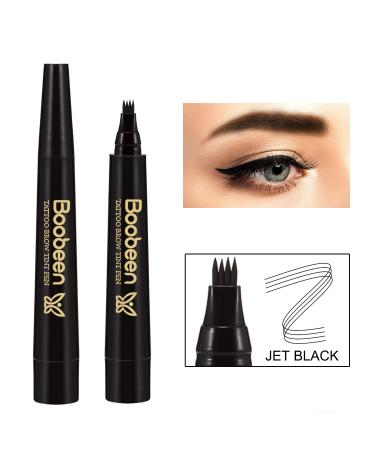 BOOBEES Waterthicther NY Brauton Tattoo - Effortless Microblading Eyebrow Tool for Jet Black Brows - Buy Online on SooperMarket.com