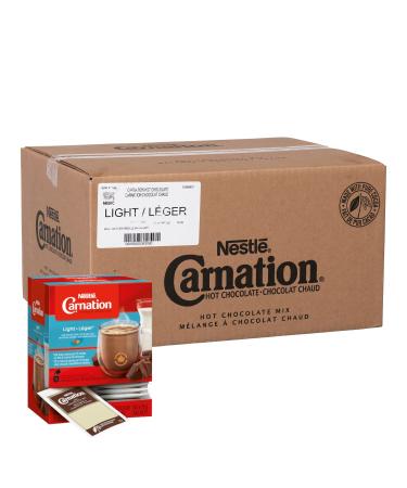 CARNATION Hot Chocolate Hot Cocoa Light Sachets 6 Boxes 50x13g (300 Count)