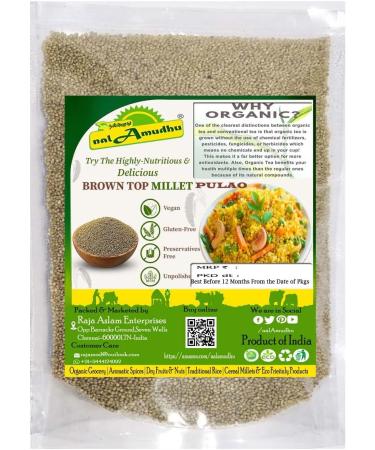 nalAmudhu Browntop Millet | Korale | Urochloa Ramosa Millet 453.5g | 1-lbs - Buy Online on SooperMarket.com