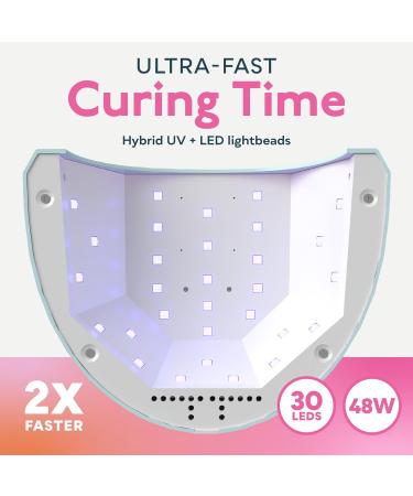 Buy SUNUV 48W Nail Dryer - Professional UV LED Lamp for Gel Nail Polish | 3 Timer Settings & Auto Sensor | Best Nail Art Tools - Buy Online on SooperMarket.com