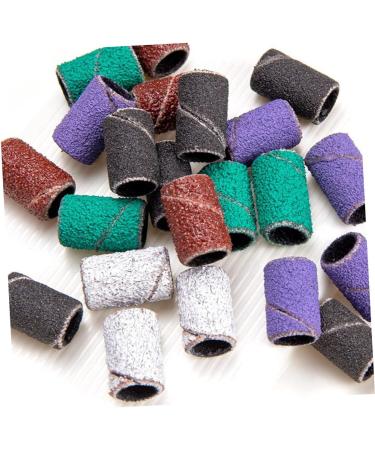 1 Set Nail Polish Set Nail Art Tools Sanding Bits for Nail Drill White Sanding Bands for Nail Drill Manicure Buffing Fine Grit Sanding Bands for Nail Drill Nail Sanding Bands Alloy Gogogmee - Buy Online on SooperMarket.com