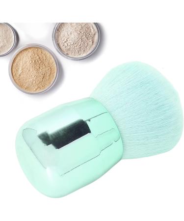 Verdant Touch Foundation Brush Foundation Loose Powder Brush Portable Travel Makeup Tool Simple Elegant Soft Hair Cosmetic Brush Green - Buy Online on SooperMarket.com