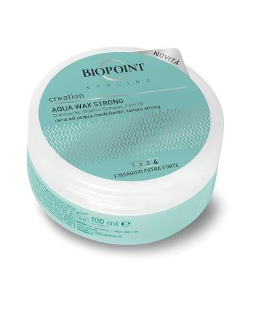BIOPOINT Aqua Wax Strong Edition - Extra Strong Hold Hair Wax 3.3 Fl Oz | Italian Import Styling Product - Buy Online on SooperMarket.com