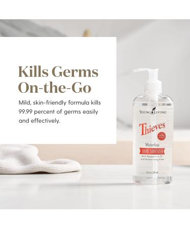 Thieves Waterless Hand Purifier 7.6 Oz with Pump | Young Living Essential Oils - Buy Online on SooperMarket.com
