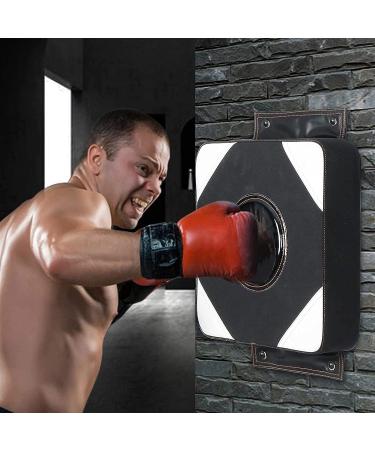 Quiet Punch Doorway Punching Bag - Red | PU Leather, Canvas, High Elastic Sponge Wall Pad for Key Target Training - Buy Online on SooperMarket.com