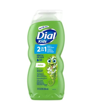 Dial Kids Watery Melon Scent Body & Hair Wash 12 fl. oz.