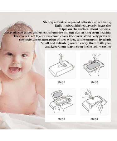 Portable Baby Wipe Warmer | keeps Baby Wipes Moist & Warm | International Shipping Available - Buy Online on SooperMarket.com