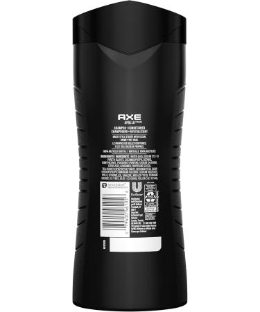 AXE 2-in-1 Shampoo and Conditioner for Clean & Strong Hair Apollo all-in-one for men 473 ml (Pack of 4) - Buy Online on SooperMarket.com