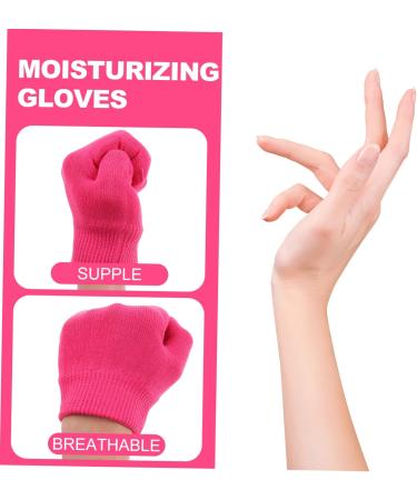 ABOOFAN 1 Pair Night Moisturizing Gloves Hand Moisturizer Gloves Dry Hands Lotion Gel Gloves Cotton Gloves for Dry Hands Dry Hand Gloves Moisturizing Gloves Spa - Buy Online on SooperMarket.com