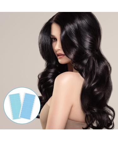 wimony Hair Extension Tapes 360 Pieces Hair Tapes for Extensions Tapes for Hair Extensions Double Sided Wig Adhesive for Wigs Replacement Wigs Hold Waterproof Wig Tape Toupee Tape - Buy Online on SooperMarket.com