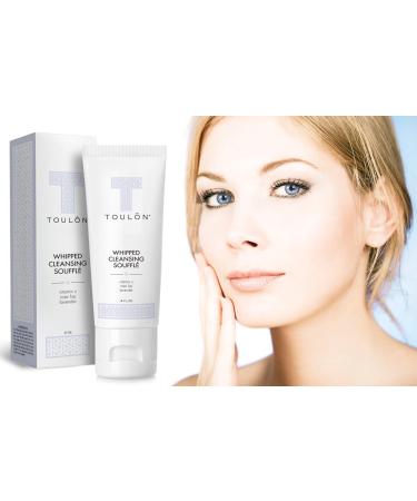 TOULON Anti Aging Face Wash | Oil Free Moisturizing Cleanser for Makeup Removal | Vitamin C Rosehip & Lavender - Perfect for Men & Women - Buy Online on SooperMarket.com
