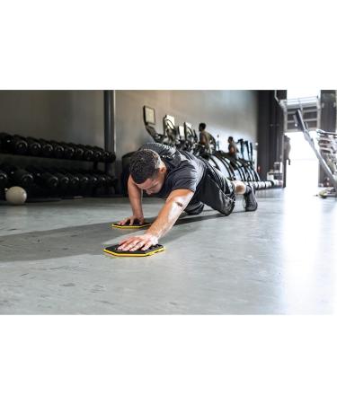 Slidez Dual-Sided Exercise Glider Discs for Core Stability - Standard Use - Buy Online on SooperMarket.com