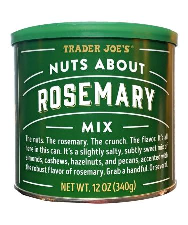 Trader Joes Nuts About Rosemary Mix, 12 ounces (340 grams)