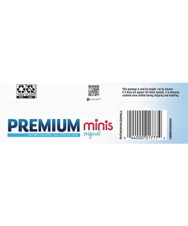 Premium Original Mini Saltine Crackers - 11 oz | High-Quality Snack Option - Buy Online on SooperMarket.com
