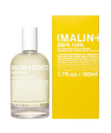 Malin + Goetz Eau de Parfum Men & Women's Perfume Garden Berry Fragrance Fresh & Comforting Scented Perfume Bright & Evolved Vegan & Cruelty Free Dark Rum