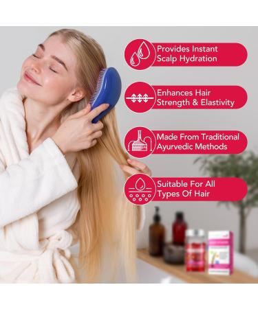 Shop Hair Vitamin Serum Capsules - Moroccan Macadamia & Avocado Oils | No Rinse Conditioner for Healthy Hair - Men & Women - Buy Online on SooperMarket.com