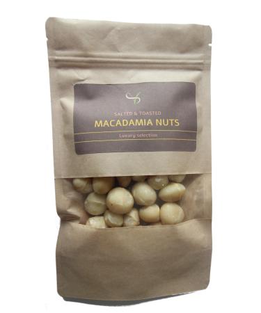 Salted & Toasted Macadamia Nuts - 250g Rich and Buttery 250g