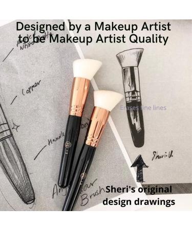 Buy Professional Eye Makeup Gel Eyeliner Brush | Ultrafine Tapered Brush for Precision Application - 1.12 Finer Liner - Buy Online on SooperMarket.com