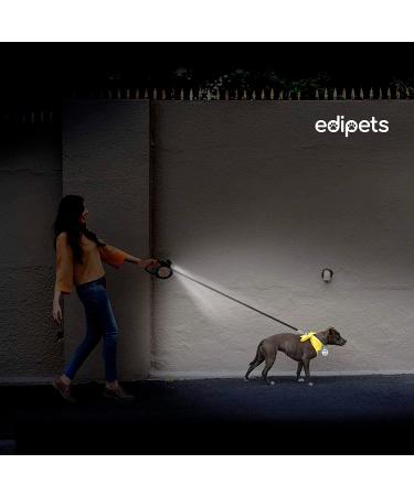 Buy Edipets Extendable & Retractable Dog Leash with LED Flashlight | Flexible Training & Walks | Military-Grade Quality for International Shipping - Buy Online on SooperMarket.com