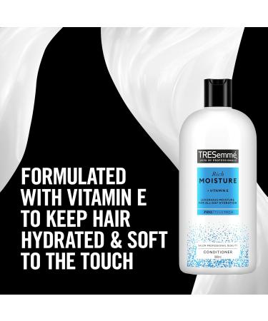 TRESemm Moisture Rich Conditioner with vitamin E for dry damaged hair 900 ml WHITE 900 ml (Pack of 1) - Buy Online on SooperMarket.com