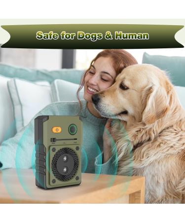 Bubbacare Anti Barking Device Ultrasonic Dog Barking Device with 3 Modes Up to 50FT Effective Control Range IPX4 Waterproof Sonic Anti Bark Device for Outdoor Indoor Use Green - Buy Online on SooperMarket.com