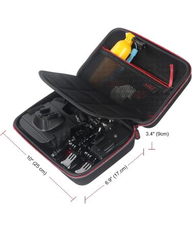 HSU 40-in-1 Accessory Bundle Kit for GoPro, DJI OSMO, AKASO, Campark, SJCAM & more - Compatible with Hero 11 10 9 8 7 6 5 4 3, Gopro Max - Buy Online on SooperMarket.com