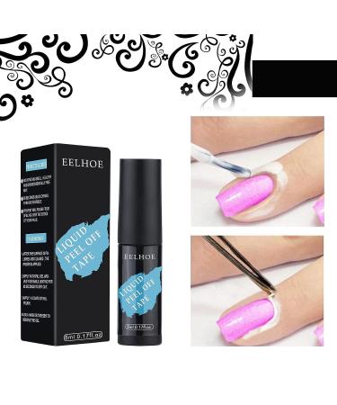 5ML Liquid Nail Lacquer Tape Glue Off Peel Guard - Cuticle Protector for Nails - One Size - Buy Online on SooperMarket.com