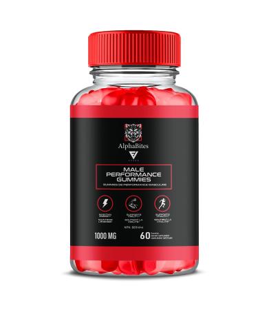 Alpha Bites Gummies AlphaBites Canada Natural Advanced Male Strength And Overall Health Support Supplement Gummy AlphaBites Natural Advanced Male Strength Bonbons g lifi s (60 Gummies)