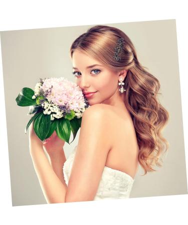 BELLIFFY Bride Hair Comb Blue Rhinestone Wedding Hair Comb for Bride - Vintage Flower Crystal Hairpin - Bridal Accessories for Bridesmaid Womens Hair Clips Headwear for Women Styling - Buy Online on SooperMarket.com