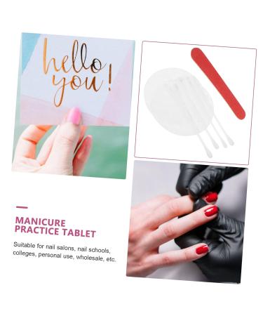 Didiseaon 20 Cosmetic Kit | Travel Size Toiletries & Gel Nail Stickers | Organic Cotton Face Care | International Shipping Available - Buy Online on SooperMarket.com