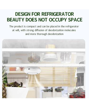 RoseFlower Mini Cat Litter Deodorizer USB Powered Pet Odor Eliminator Machine Car Odor Eliminator Machine Rechargeable Refrigerator Smell Remover Unscented Dust-Free Travel-Size Air Purifiers #3 - Buy Online on SooperMarket.com