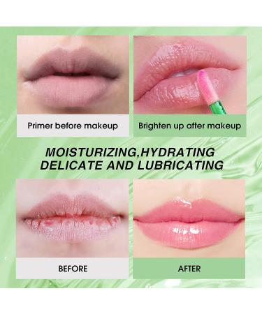 3pcs Aloe Vera Lip Gloss Set - Long Lasting, Nutritious, Moisturizing Lip Balm for Lip Treatment and Dry Lips - Color Changing Lipstick Tinted Lip Balm - Buy Online on SooperMarket.com
