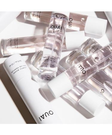 OUAI Melrose Place Eau de Parfum Set - Elegant Womens Perfume for Everyday Wear - Fresh Floral Scent Notes of Champagne Bergamot & Rose with Hints of Cedarwood & Lychee (2 Count 0.34 Oz/1.7 Oz) - Buy Online on SooperMarket.com