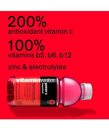 Buy Vitaminwater Power-C Dragonfruit - Electrolyte Enhanced Drink 20 Fl Oz (12 Pack) | International Shipping Available - Buy Online on SooperMarket.com