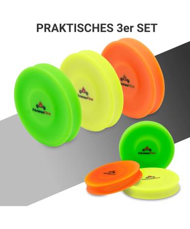 3 Set Mini Frisbee - Fly Over 60 Meters | Trendy & Colorful Alternative to Standard Frisbees - Shop Internationally! - Buy Online on SooperMarket.com