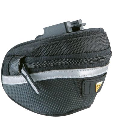 Topeak Wedge Pack II Seat Bag with F25 Fixer and Rain Cover, Small