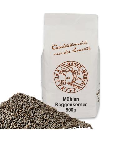 Mills rye grains 500g whole grain cleaned fresh from the R tze mill in the best quality rye kernels