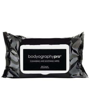 Bodyography Face It Cleansing & Soothing Wipes - Makeup Remover Facial Wipes - Cleanses and Nourishes