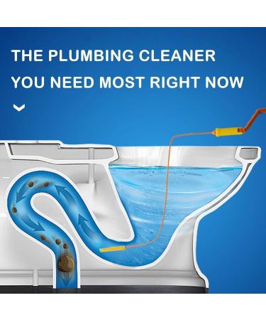 Cikiki Sink Snake Cleaner Drain Hair Clog Remover Tool With Rotating Drain Cleaner Facility Handle Drainage - Buy Online on SooperMarket.com
