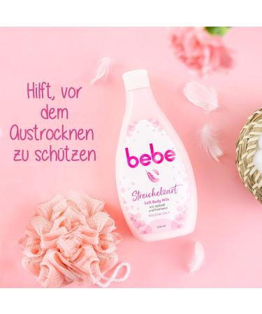 Bebe Body Lotion - Soft Body Milk with Jojoba Oil & Panthenol for Dry Skin | 6 x 400ml - Shop Internationally - Buy Online on SooperMarket.com