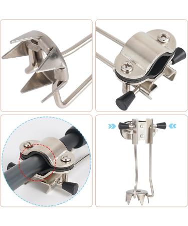 Cane Ice Tip Attachment 2PCS Stainless Steel 5-Prong Ice Tip for Cane Universal Cane Ice Tip Non-Slip Ice Grip for Winter Snow Safety Cane Ice Tip Attachment - Buy Online on SooperMarket.com