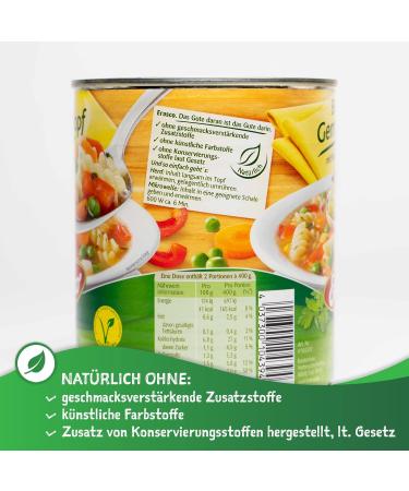 Erasco Colorful Vegetable Pot 800g Quick 5-Minute Vegetarian Meal with Fresh Veggies Simply Delicious & Convenient - Buy Online on SooperMarket.com