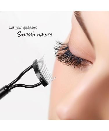 Closer Eyelash Comb Curlers Makeup Mascara Applicator Eyebrow Grooming Brush Tool - Buy Online on SooperMarket.com