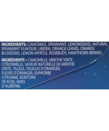 Twinings Goodnight Herbal Blend Tea Bags | Camomile Spearmint & Lemongrass | Naturally Caffeine-Free Relaxing Tea | 20 Count (Pack of 6) | Enjoy Hot or Iced Goodnight Blend 20 Count (Pack of 6) - Buy Online on SooperMarket.com