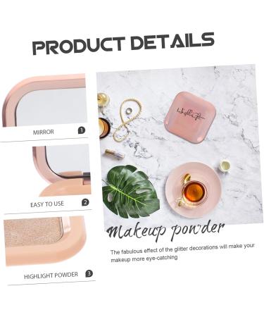 FOYTOKI Highlighter Powder Makeup Highlight Powder Glitter Makeup Highlighter Powder for Women Glitter for Makeup Glitter for Hair Makeup Highlighter Body Shimmer Glitter - Buy Online on SooperMarket.com