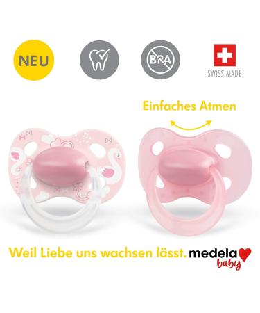 Medela Baby Original Pacifier 0-6 Months 2 Pack in Ros Ideal for Newborns - Buy Online on SooperMarket.com