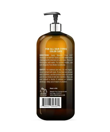 Majestic Pure Biotin Shampoo for Hair Growth - DHT-3 Blocker - Sulfate Free - 16 fl oz - Buy Online on SooperMarket.com
