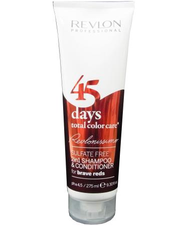 Revlon Revlonissimo 45 Days 2in1 Shampoo & Conditioner Brave Reds 275ml