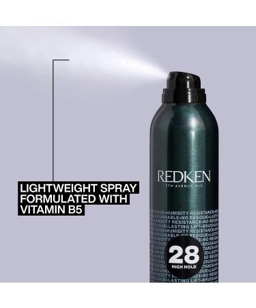 Redken Control Hairspray 28 | Extra High-Hold | Flake-Free | 9.8 oz | Long-Lasting Frizz Protection - Buy Online on SooperMarket.com